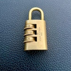 Vintage Louis Vuitton combination lock